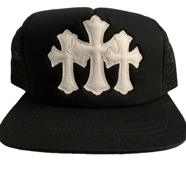 Chrome-Hearts-Cemetery-Trucker-Hat-Black-1