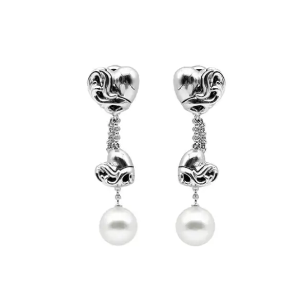 Chrome-Hearts-Mikimoto-18K-White-Gold-Hearts-Pearl-Earring-Drop-1